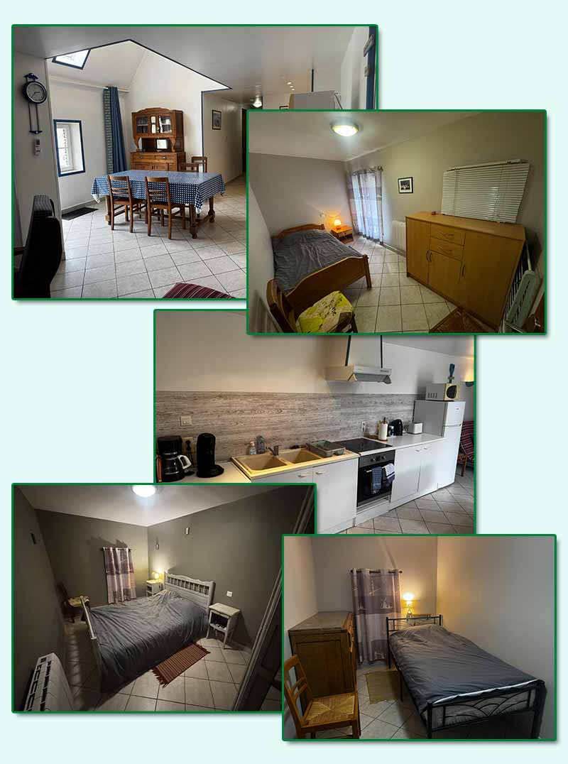 Une maison pour accueillir 5 personnes dans 3 chambres en courte durée à Saint-Venant